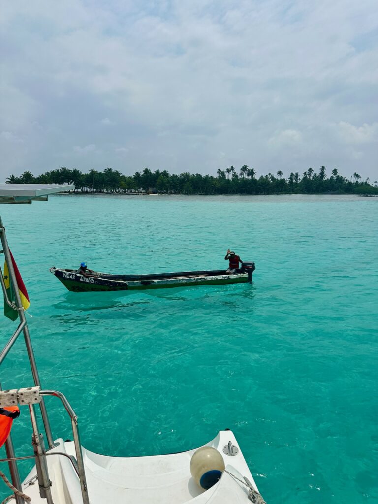 Catamaran on San Blas